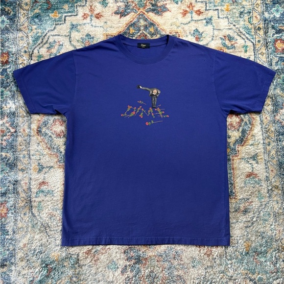 Dime Roses Spellout T-shirt Size XL - Picture 1 of 5